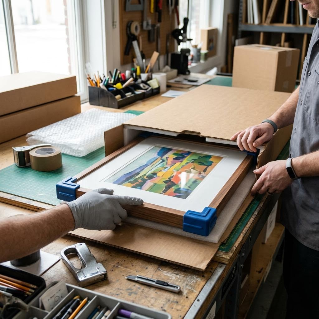Side Loading Boxes for Framed Art: The Complete Guide