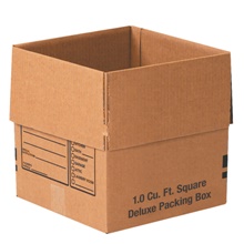 12 x 12 x 12" Deluxe Packing Boxes (25/Bundle)