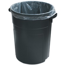 . Clear Can Liners High Density