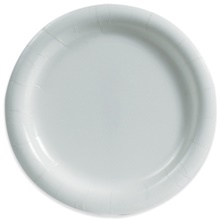 Paper Plates - 9" Heavy-Duty White