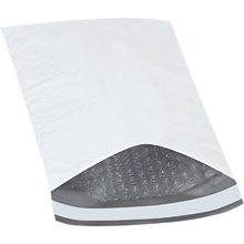 (100 Pack) White Bubble Lined Poly Mailers