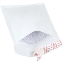 White #000 Self-Seal Bubble Mailers