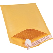 Kraft (25 Pack) #1 Self-Seal Bubble Mailers