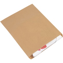 15 x 18" Kraft Flat Merchandise Bags