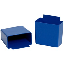 Blue Shelf Bin Cups