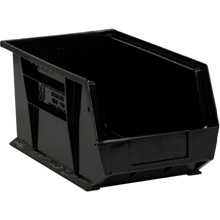 Black Plastic Stack & Hang Bin Boxes