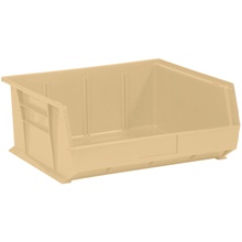 Ivory Plastic Stack & Hang Bin Boxes