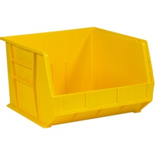 Yellow Plastic Stack & Hang Bin Boxes