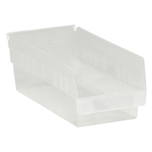 Clear Plastic Shelf Bin Boxes