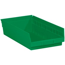 Green Plastic Shelf Bin Boxes