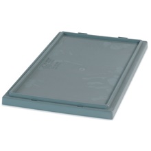 16 x 10" Gray Stack & Nest Lids
