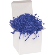 . Royal Blue Crinkle Paper
