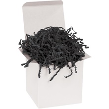 . Black Crinkle Paper