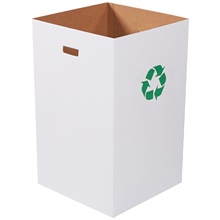 Trash Can with Recycle Logo - 40 Gallon