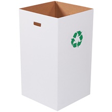 Trash Can with Recycle Logo - 50 Gallon