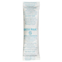 1 x 3 1/2 x 1/4" Tyvek® Clay Desiccants - 5 Gallon Pail