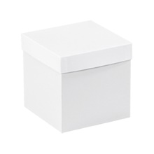White Deluxe Gift Box Bottoms