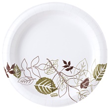 Dixie® Paper Plates - 9" Heavyweight White