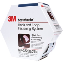 ' Black (1 Pack) 3M™ Scotchmate™ Combo Pack Fasteners