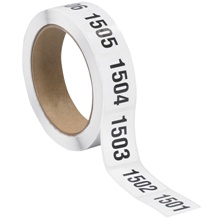(1501-2000) Consecutive Numbered Labels