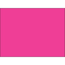 Fluorescent Pink Inventory Rectangle Labels