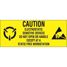 "Electrostatic Sensitive Devices" Labels