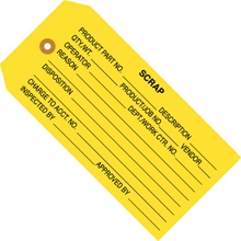 "Scrap" Inspection Tags