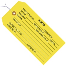"Scrap" Inspection Tags