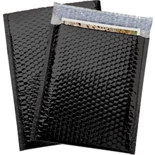 Black Glamour Bubble Mailers