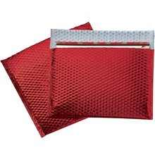 Red Glamour Bubble Mailers