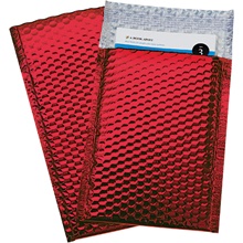 Red Glamour Bubble Mailers