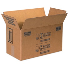 17 x 8 1/2 x 9 5/16" 2 - 1 Gallon Paint Can Boxes (25/Bundle)