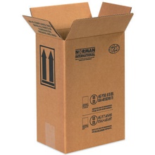 8 3/16 x 5 11/16 x 12 3/8" 1 - 1 Gallon F-Style Paint Can Boxes (20/Bundle)
