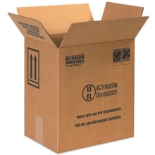 11 3/8 x 8 3/16 x 12 3/8" 2 - 1 Gallon F-Style Paint Can Boxes (20/Bundle)