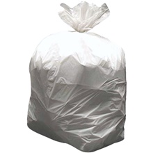 High Density Trash Liners - Natural 60 Gallon