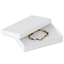/8" White Jewelry Boxes