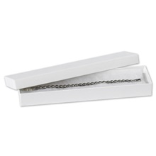 /8" White Jewelry Boxes