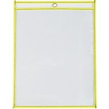 Neon Yellow Job Ticket Holders