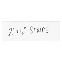 White Warehouse Labels - Magnetic Strips