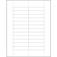 11/ Plastic Label Holder Insert Cards