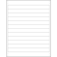 3/ Plastic Label Holder Insert Cards