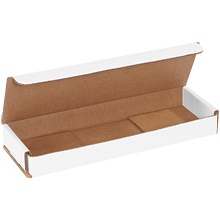 10 x 3 x 1" White Corrugated Mailers (50/Bundle)