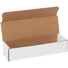 10 x 3 x 2" White Corrugated Mailers (50/Bundle)