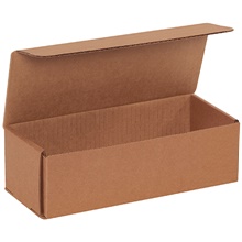 10 x 4 x 3" Kraft Corrugated Mailers (50/Bundle)