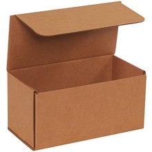 10 x 5 x 5" Kraft Corrugated Mailers (50/Bundle)