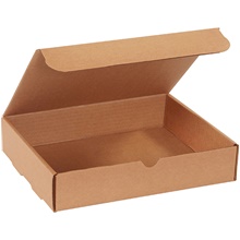 11 1/8 x 8 3/4 x 2 5/16" Kraft Literature Mailers (50/Bundle)