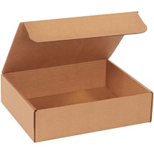 11 1/8 x 8 3/4 x 3" Kraft Literature Mailers (50/Bundle)