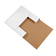 White Easy-Fold Mailers