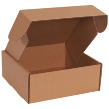 10 x 10 x 4" Kraft Deluxe Literature Mailer (50/Bundle)