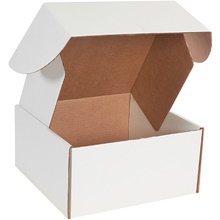White Deluxe Literature Mailers